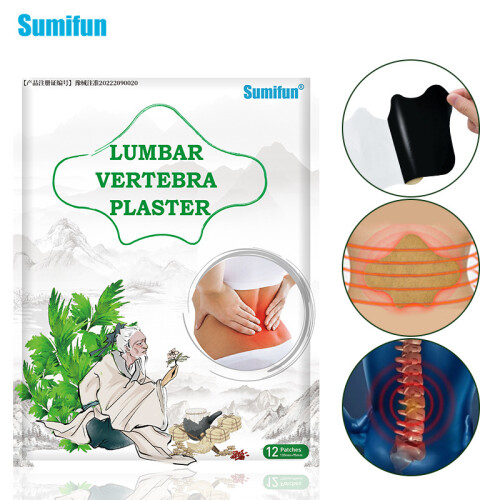 Wormwood Lumbar Patch Plaster 1 pack/12 pieces