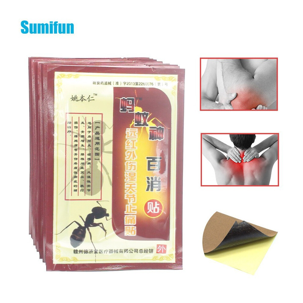 Closkye Ant God Baixiao Patch 8 Patches/Pack Plaster Patch For External Use On Skin