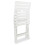 URBN Living (White) Folding Table and 2 Chairs Set for Outdoor Garden 5