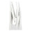 URBN Living (White) Folding Table and 2 Chairs Set for Outdoor Garden 6