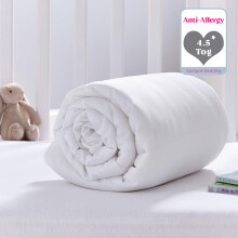 (4.5, Single- 135 cm x 200 cm Approx) Duvet Quilted Tog All Seasons Duvet & Thick Down Duvet Hypo Allergy Quilt Tog 15, 13.5, 10, 4.5