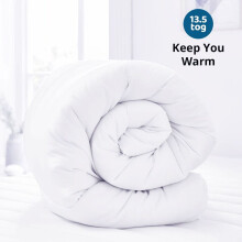 (13.5, King- 225 cm x 220 cm  Approx) Duvet Quilted Tog All Seasons Duvet &amp; Thick Down Duvet Hypo Allergy Quilt Tog 15, 13.5, 10, 4.5