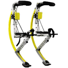 (90-110KG) Skyrunner Adult Jumping Stilts Bounce Shoes Yellow