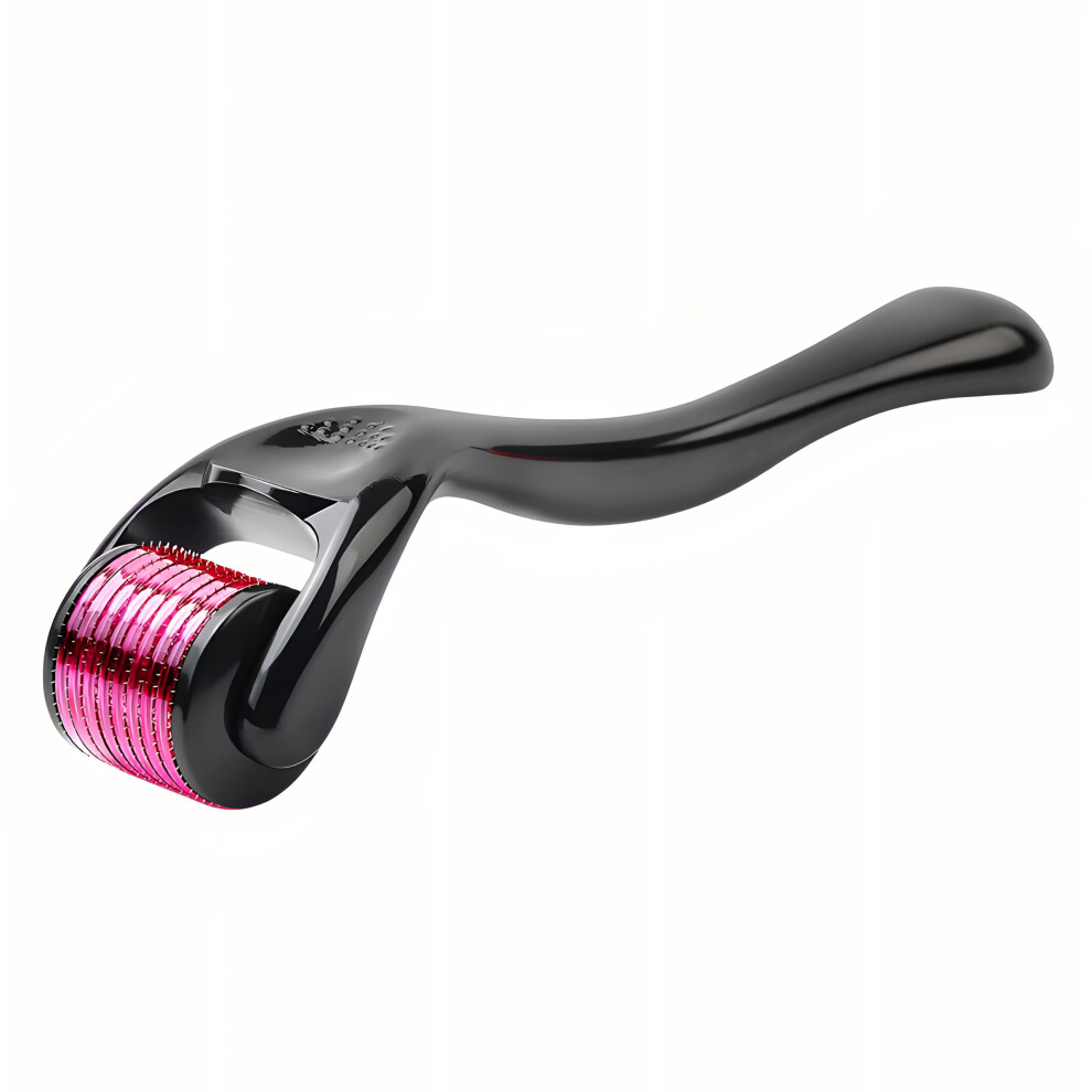 (0.75mm) 540 Titanium Microneedle Derma Roller Skin Care for Face Facial Wrinkles Hair Loss Stretch Marks Hair Regrowth