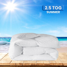 (2.5, Super King- 260 cm x 220 cm Approx) Duvet Quilted Tog All Seasons Duvet & Thick Down Duvet Hypo Allergy Quilt Tog 15, 13.5, 10, 4.5