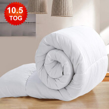 (10.5 Tog, King) All Seasons Duvet Quilt Tog 4.5 10.5 13.5 15 Tog Anti Allergic Hollow Fiber Duvets &amp; Quilts