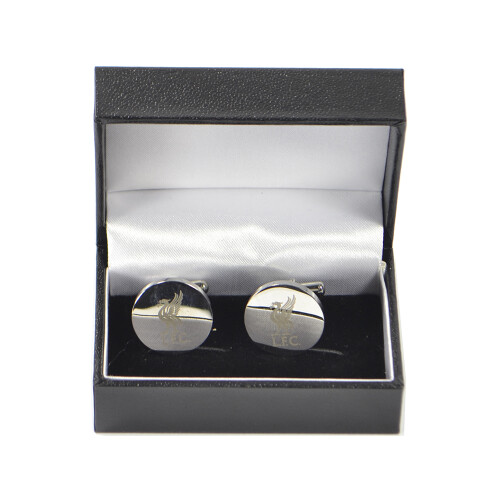 Liverpool FC Liverpool Round Stainless Steel Cufflinks 2