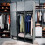 Gr8 Home Grey 15 Cube Wardrobe Portable Interlocking Plastic Organiser Cabinet 5
