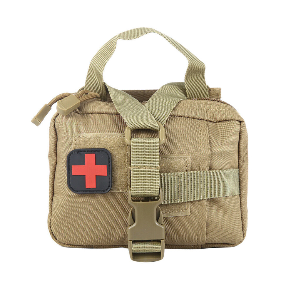 Rowjow (C) Tactical First Aid Kit Survival Molle Rip-Away Pouch Bag Ifak Medical