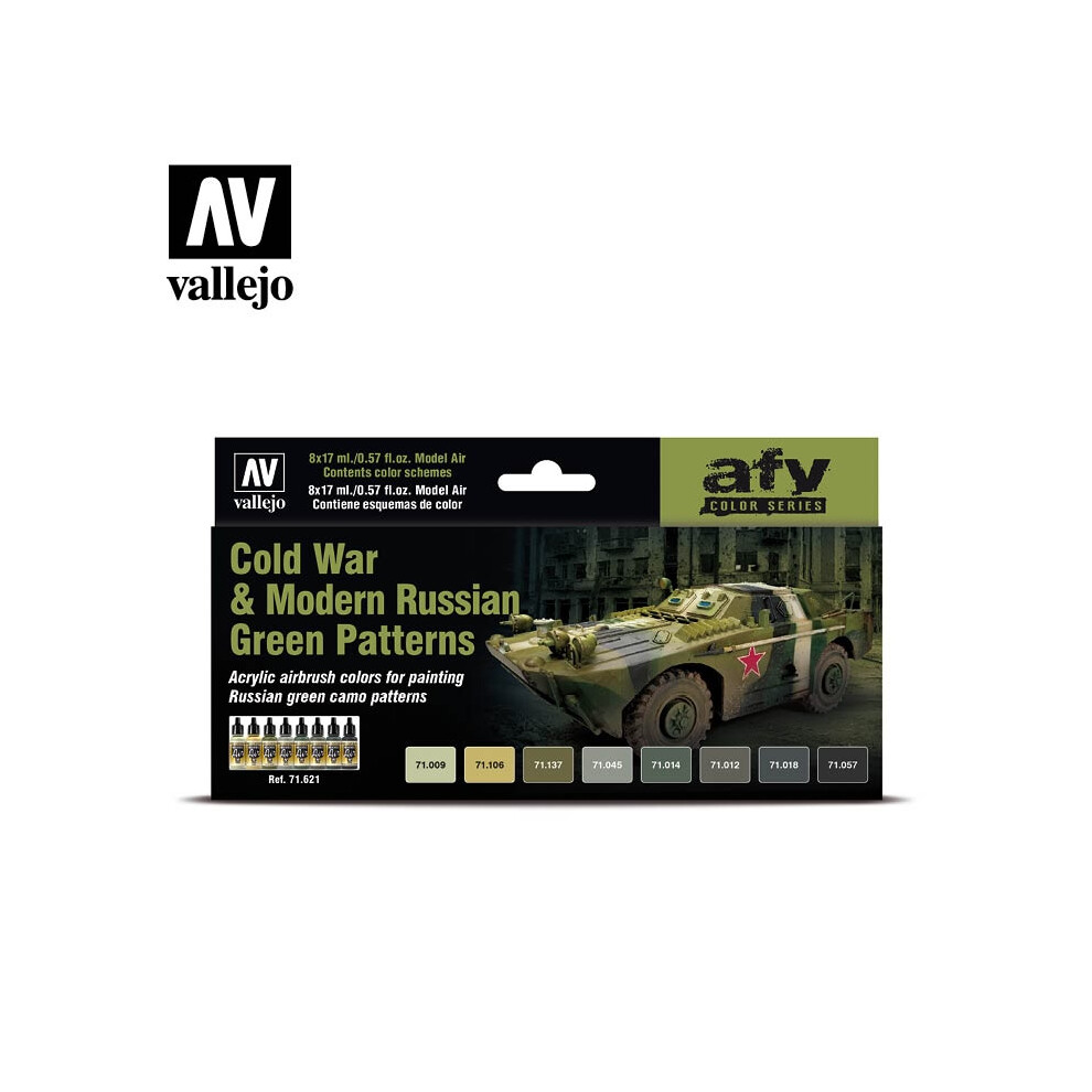 VAL71621 - AV Model Air Set - Cold War and Modern Russian Green Pat