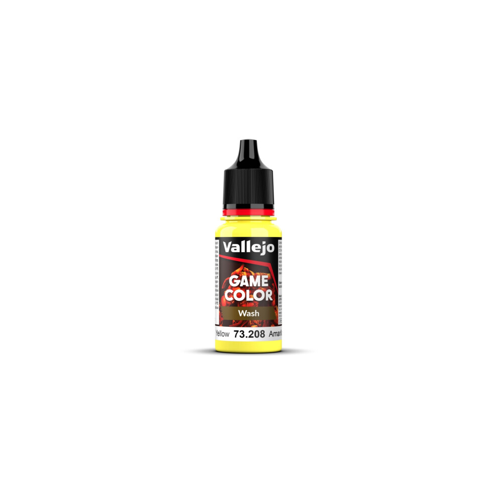 VAL73208 - AV Vallejo Game Color 18ml - Wash - Yellow