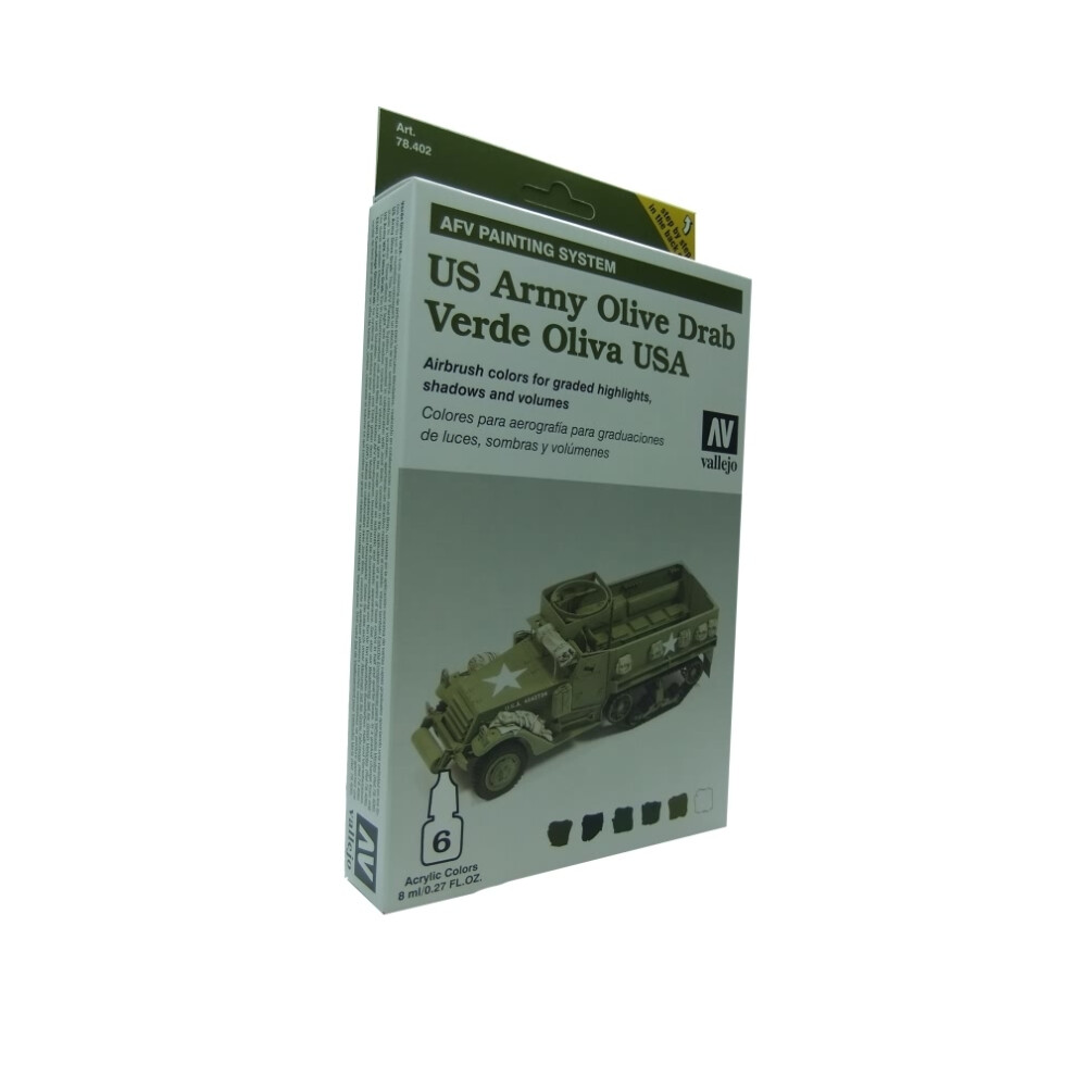 VAL78402 - AV Armour Set - AFV Army Olive Drab