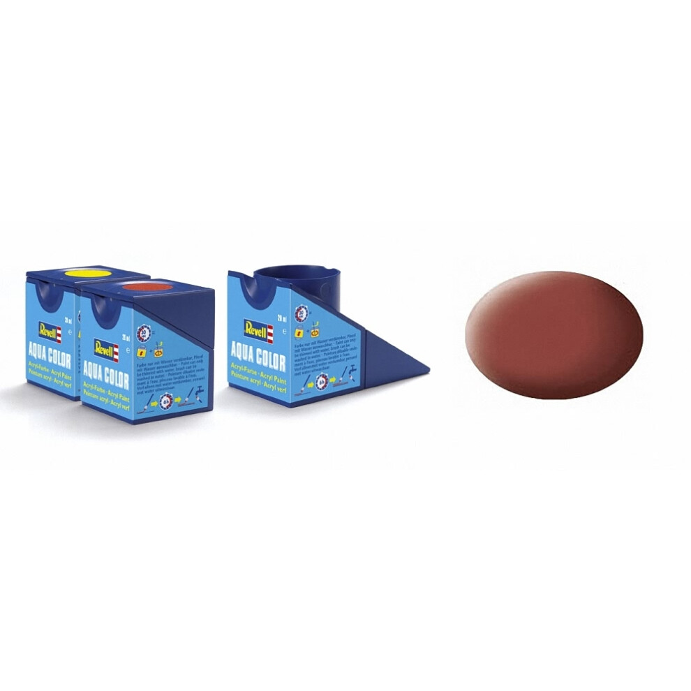 Revell Rv36137 - Aqua - 18Ml - Aqua Reddish Brown Matt