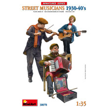 MIN38078 - Miniart 1:35 - Street Musicians 1930-40's