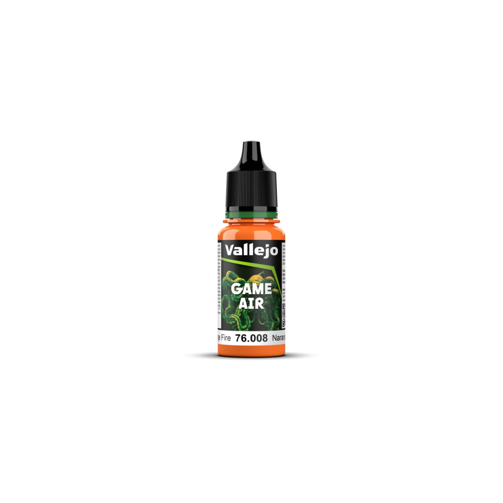 VAL76008 - AV Vallejo Game Air 18ml - Orange Fire