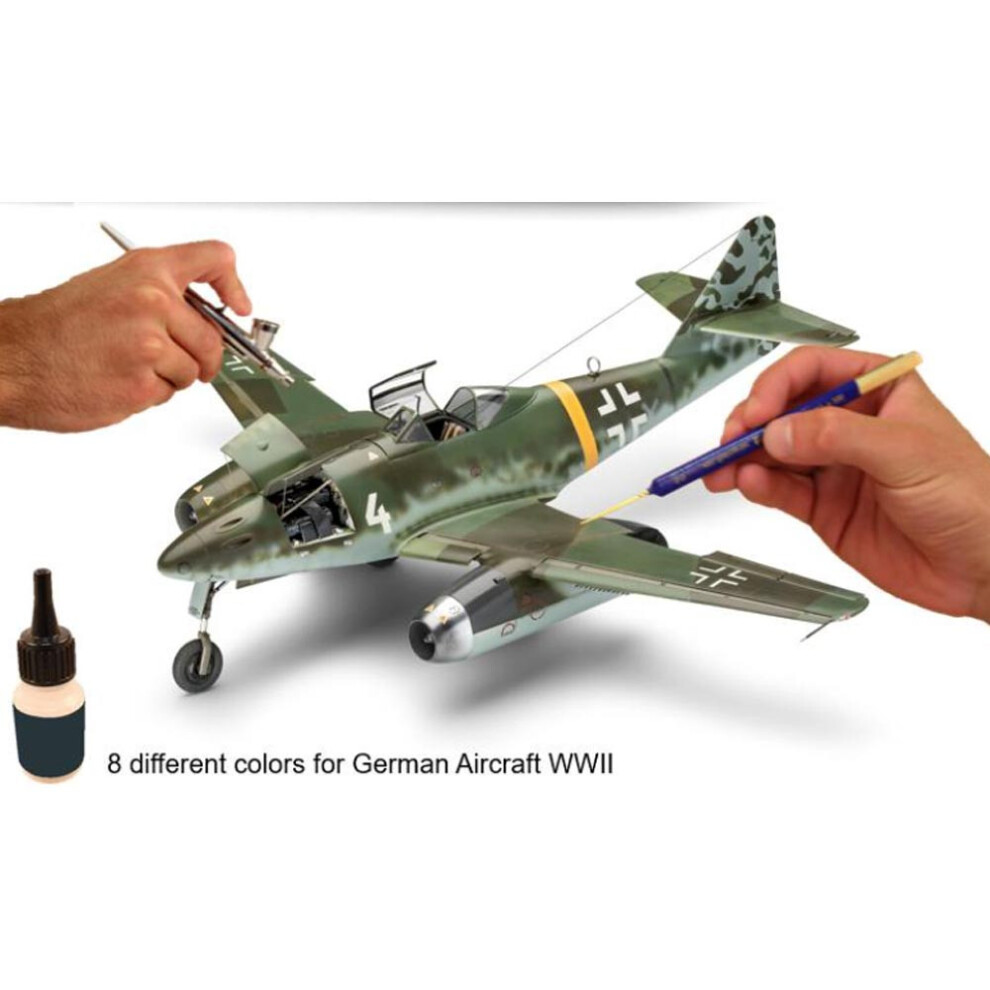 RV36200 - Revell Model Color Set - German Aircraft WWII (8x17ml)