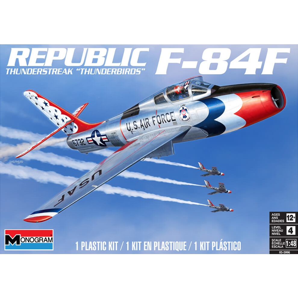 RVM5996 - Revell Monogram 1:48 - F-84F Thunderstreak "Thunderbirds"