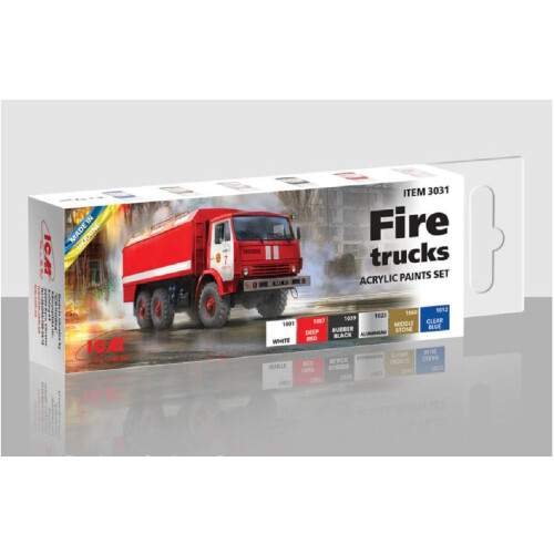 ICM03031 - ICM Paint Set - Fire Trucks