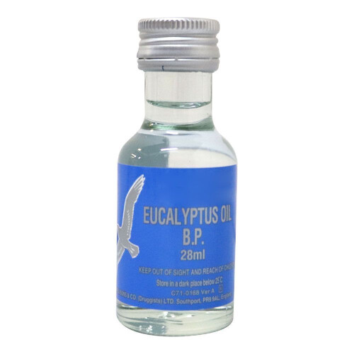 Bell's Silverbird 100% Eucalyptus Oil B.P. 28 mL 1