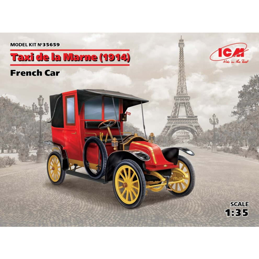 ICM35659 - ICM 1:35 - Taxi de la Marne 1914, French Car