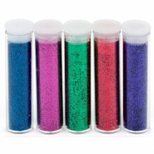 D55-34017 - * EK Success - Glitter 5-Pack: Primary Colors