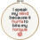 D70-74639 - Dimensions Counted X Stitch - Speak My Mind 1