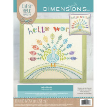 D71-01548 - Dimensions Embroidery - Hello World