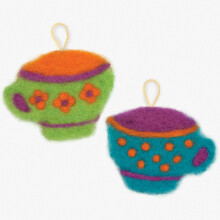 D72-73911 - * Dimensions Try Needle Feltin g Kit - Tea Cup