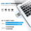 Usb Flash Drive, 3 In 1 Usb 3.0 Flash Drive, Usb Flash Drive Storage Compatible With Iphone Ipad Android Computer-128Gb 5