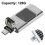 Usb Flash Drive, 3 In 1 Usb 3.0 Flash Drive, Usb Flash Drive Storage Compatible With Iphone Ipad Android Computer-128Gb 3