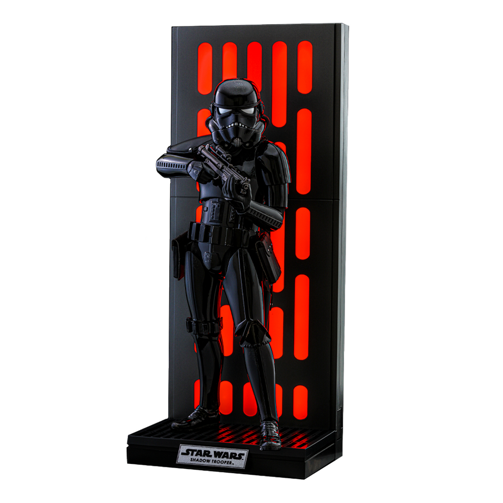 Hot Toys Figure Mms737 - Star Wars - Shadow Trooper & Death Star Diorama