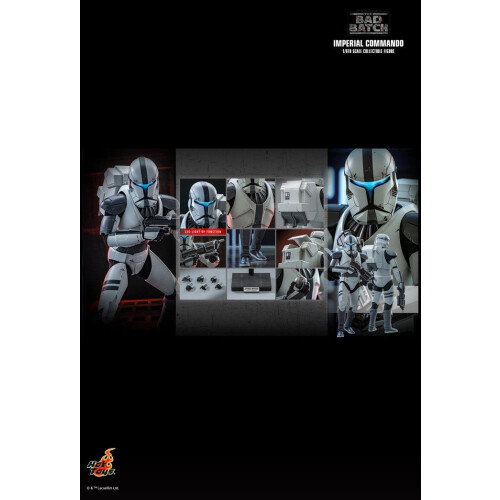 Hot Toys ειδώλιο Hot Toys TMS128 - Star Wars : The Bad Batch - Imperial Commando 1