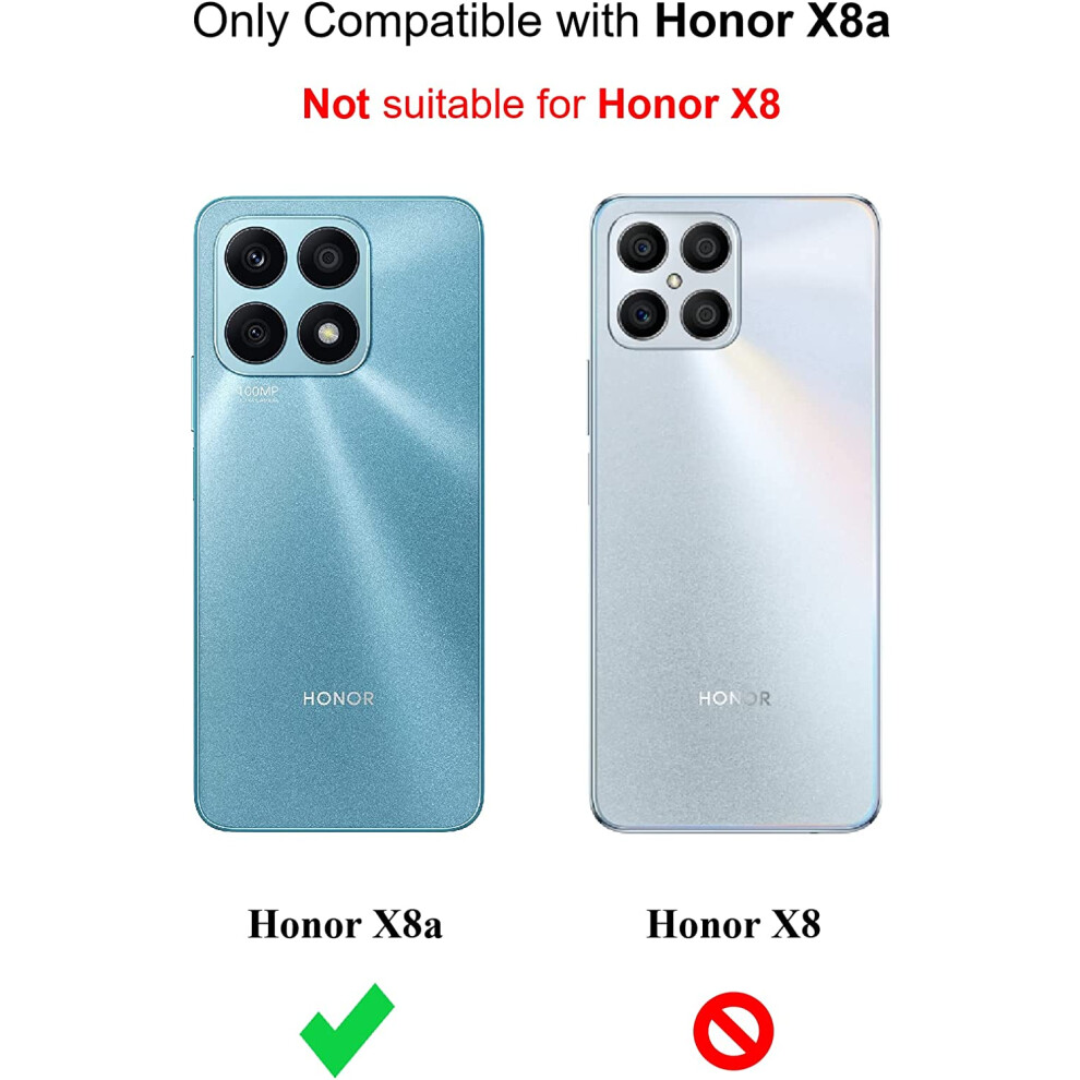 honor-x8a--red--for-honor-x7a-x8a-90-lite-magic-5-lite-liquid-silicone-shockproof--anti-scratch--case