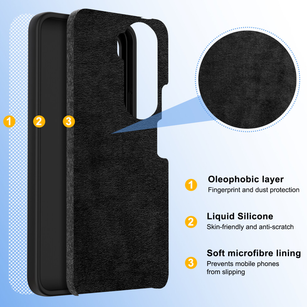 honor-x8a--red--for-honor-x7a-x8a-90-lite-magic-5-lite-liquid-silicone-shockproof--anti-scratch--case