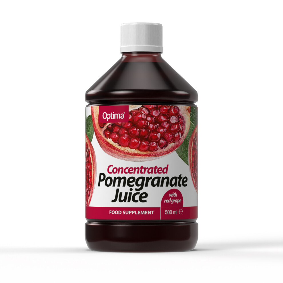 2 X Optima Concentrated Pomegranate Juice - 500ml