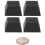 Hudson Hifi Soft Isolation Block 4 Pack 1