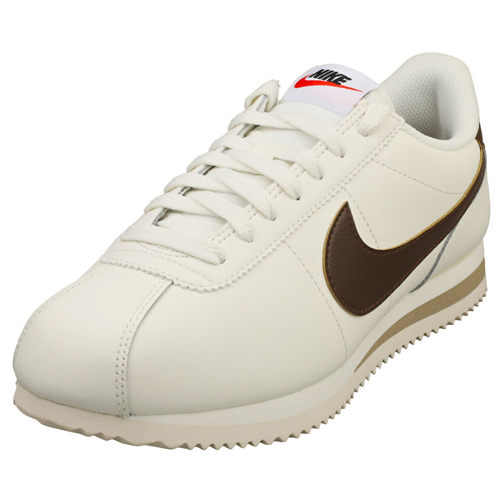 (7.5) Nike Cortez Womens Casual Trainers in Sail