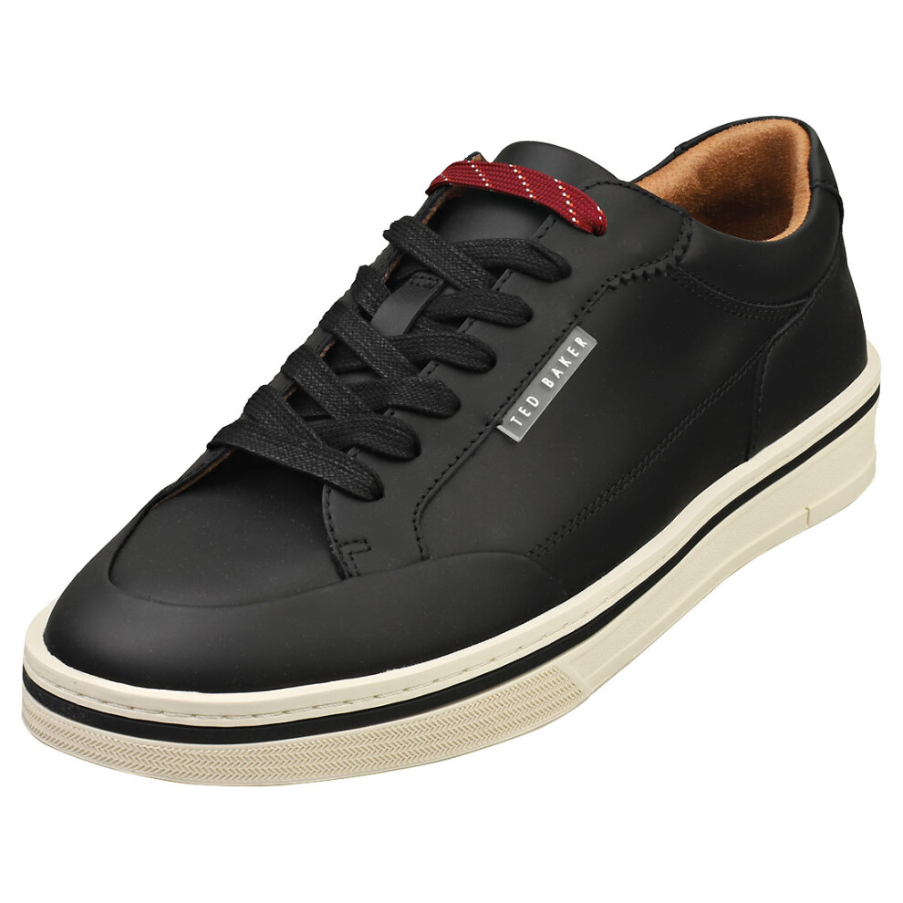 (12) Ted Baker Hampstd Mens Casual Trainers in Black