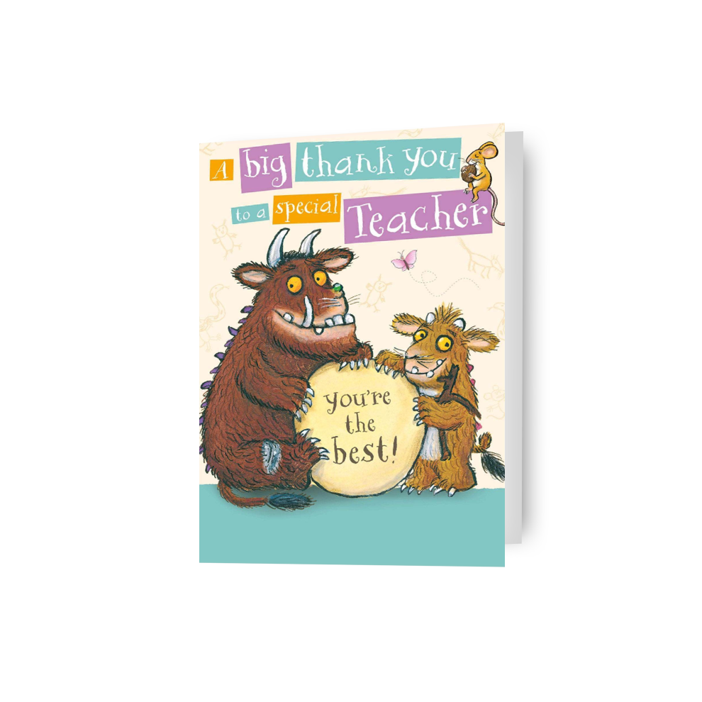 Gruffalo The "Thank You" Teacher Card