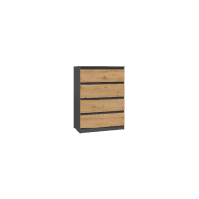 ASTER T4 - Modern 4-drawer chest - 97x70x40 - Storage furniture - Scandinavian style