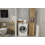 (Oak) Storage unit for washing machine - 64x50x97.5 cm 5
