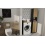 (Grey & Oak) Storage unit for washing machine - 64x50x97.5 cm 5