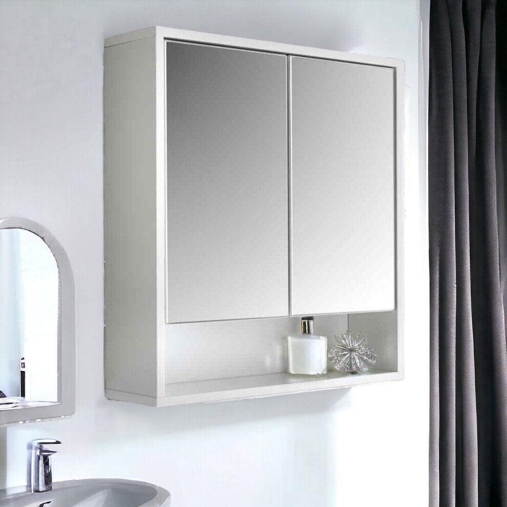 Stunning High Gloss Bathroom Mirror Cabinet Perfect Bathroom Storage
