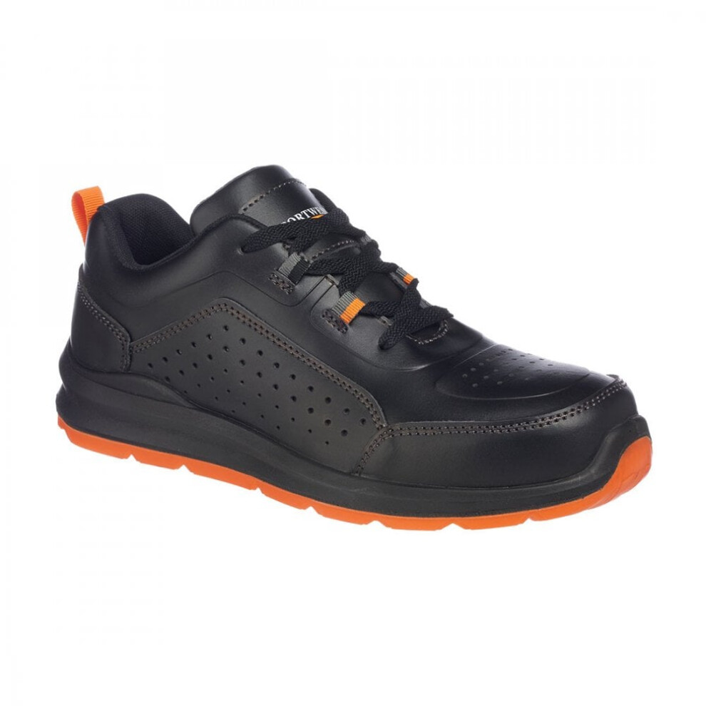 (11) Portwest Compositelite Perforated Safety Trainers S1P Size: 4