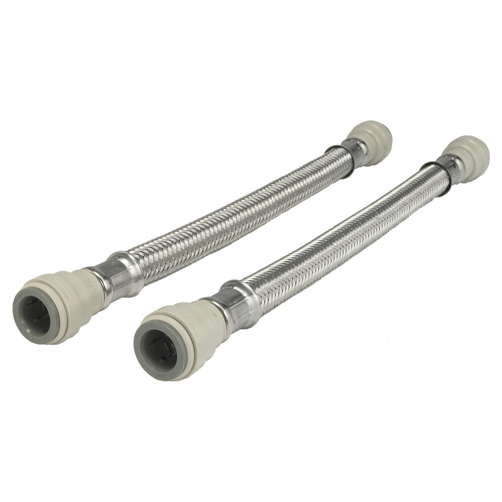 John Guest Speedfit Braided Hose 300Mm - 22Mm X 22Mm (Pack Of 2) 665628027268