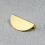 Satin Brass Half Moon Kitchen Cabinet Pull Handle 64mm 4