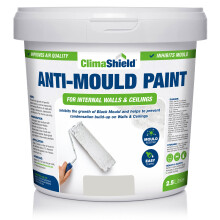 (2.5 Litres, Wessex Stone) SmartSeal Anti-Mould Paint - For Bathroom, Kitchen, Bedroom Walls & Ceilings - Protection Against Dangerous Mould