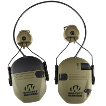 (Helmet version green) Earmuffs Active Headphones For Shooting Electronic Hearing Protection Ear Protect Noise Reduction Active Hunting Headphone