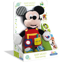 Clementoni Disney Baby Mickey Sensory Soft Plush Toy