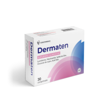 Dermaten, 30 tablets Vitamin B3 / niacinamide, lactoferrin